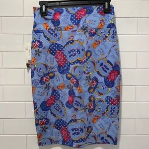 NWT Rare LulaRoe Disney Cassie skirt